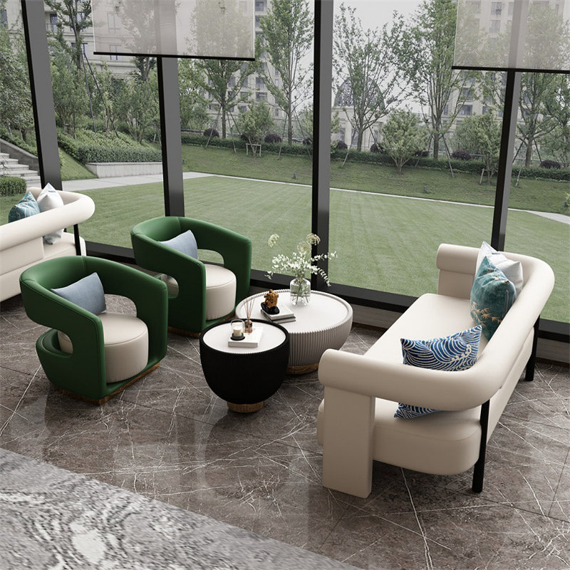 Modern Simple Sofa Coffee Table Combination