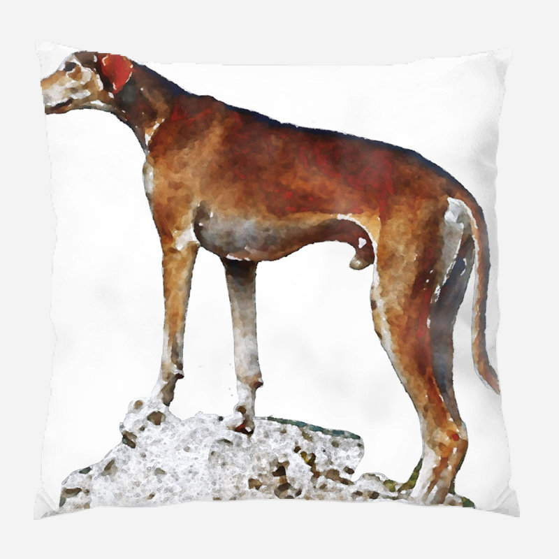 Coussin azawakh Andujar, Microsuède, Intérieur