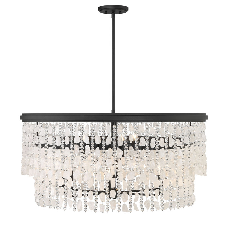Shimmering Elegance 9 - Light Metal Chandelier