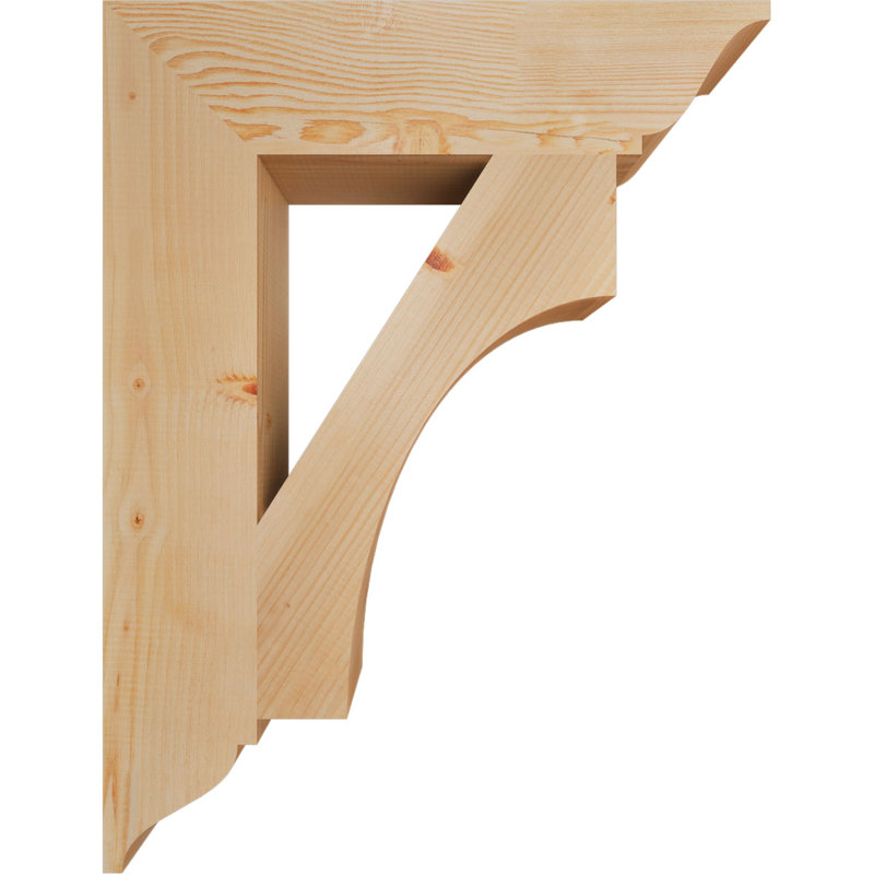 Support traditionnel Westlake, Lisse, H 34 po x l 5,5 po x P 26 po, Douglas