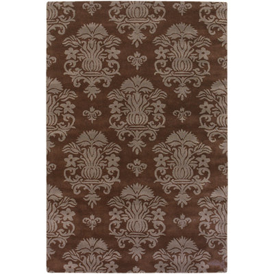 Tapis brun / brun clair Lars