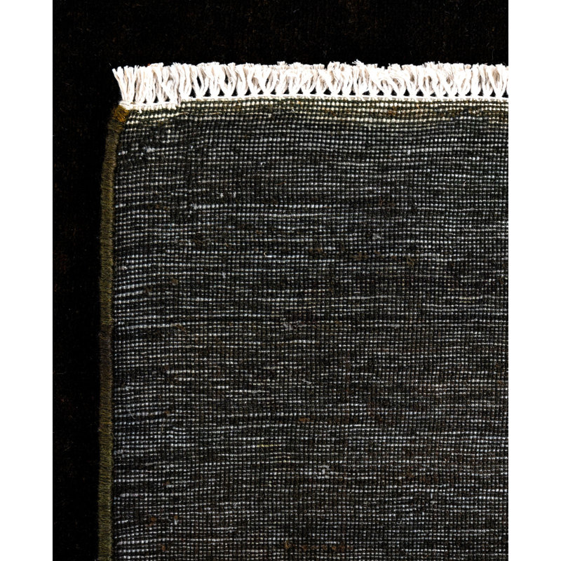 Overdyed One-of-a-Kind 8' 1" X 10' 1" Hand Knotted Area Rug