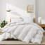 Édredon en duvet toutes saisons 3-en-1 avec chaleur réglable, 90% duvet blanc, bourre 800, conception double couche détachable, enveloppe 100% coton-428575154