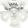 132cm Ceiling Fan with Light Kit