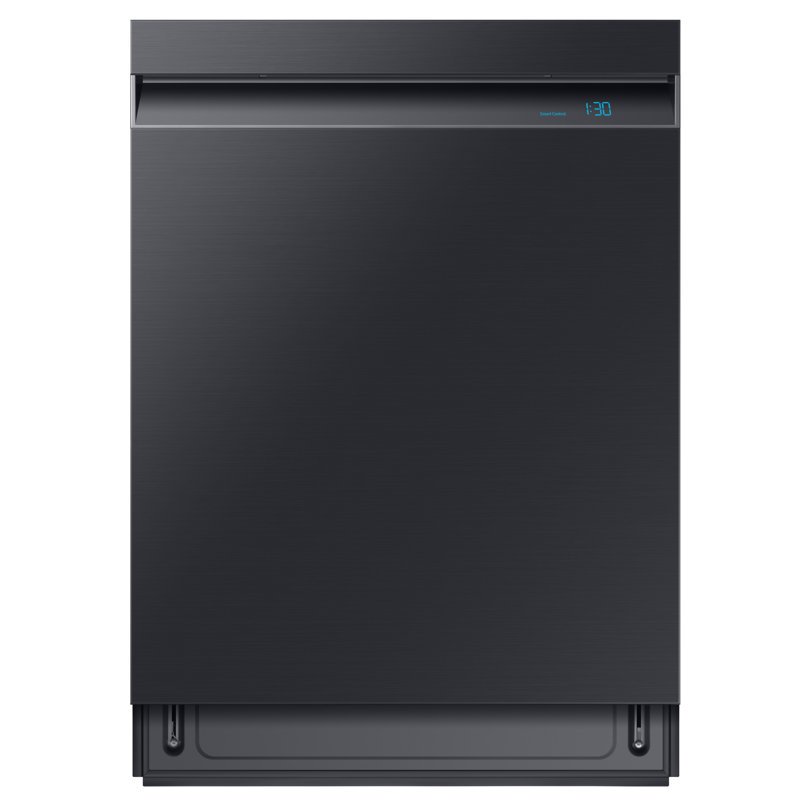 Samsung Smart Linear Wash 39dBA Dishwasher, Black Stainless Steel