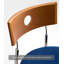 Chaise de dossier en acier inoxydable-763067697