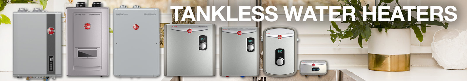 Rheem Tankless Water Heaters