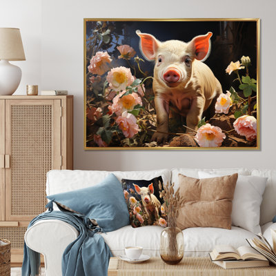 " Pink Pig Joyful Oinker "