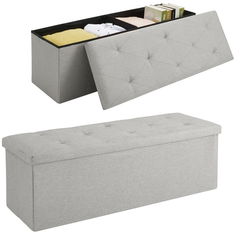 Repose-pieds Thatcham, Mélange de polyester gris