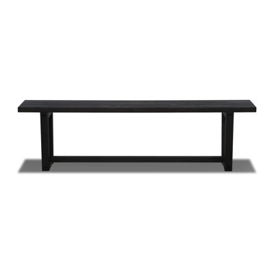 Cascais Dining Bench with Industrial Base