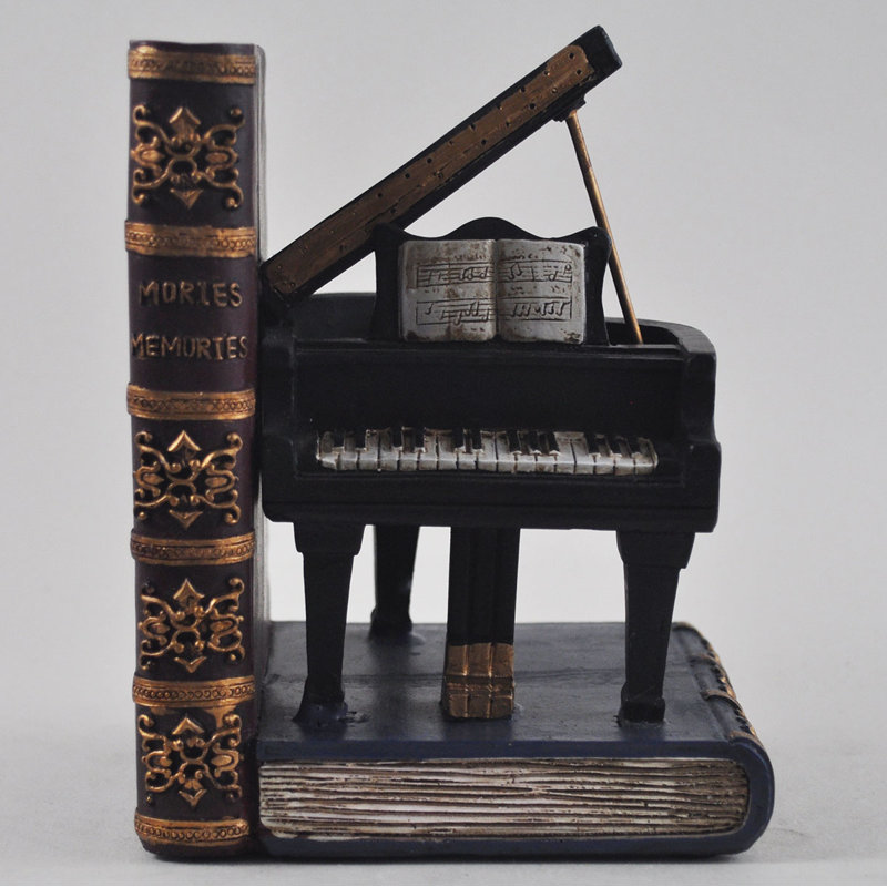 Traditional Resin Non-Skid Bookends