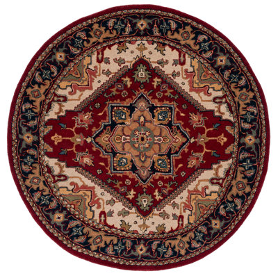 Balthrop Hand Tufted Wool Oriental Rug