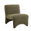Fauteuil d'appoint moderne en chenille de 25 po de largeur, sans assemblage requis-131256670