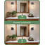 Ensemble de 2 appliques murales pour salle de bain Modern