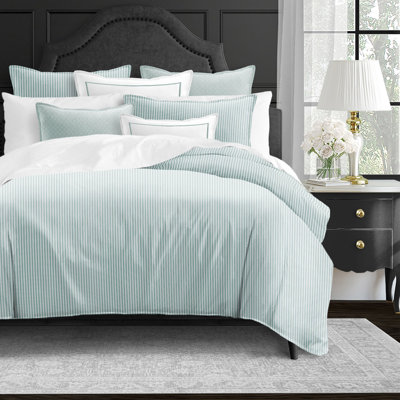 Glacier Microfiber 3 Piece Duvet Cover Set