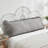 Cute Pillowcases Light Gray Pillow Shams Gray Ruffle Standard 20x26inch Pillowcases Set of 2 Fringe Decor Pillow Cover-123025739-123025740