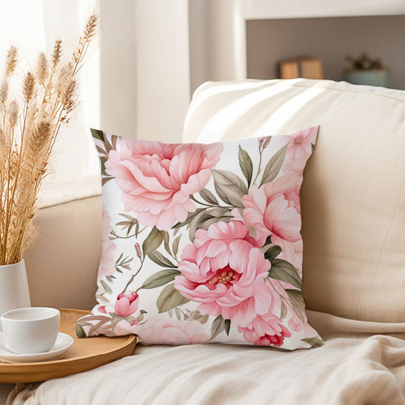 Floral Flowers Symphony XIII Shabby Elegance, 18"H x 18"W
