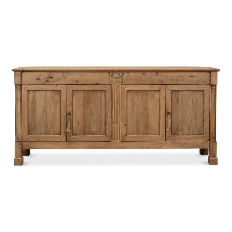 Carreiro 79'' W Solid Wood Sideboard, Driftwood