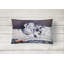 Coussin décoratif intérieur/extérieur rectangulaire