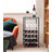 Dalene 16 Bottle Floor Wine Bottle & Glass Rack in-1424044839