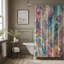 Ethereal Watercolors - Rideau de douche standard 1 pièce-89793083