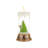 Lantern LED Candle Snow Globe