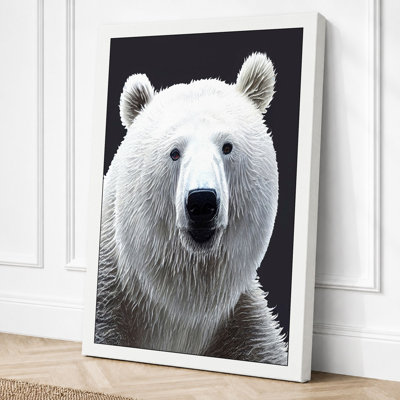 Polar Bear Portrait Modern - Print