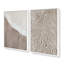 Wave Formations Duo I Set of 2 Prints in a Polished Silver Frame, 16" x 12"-380737929-380737930