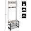 Hall Tree 72.5cm Wide with Bench and Shoe Storage-734331553