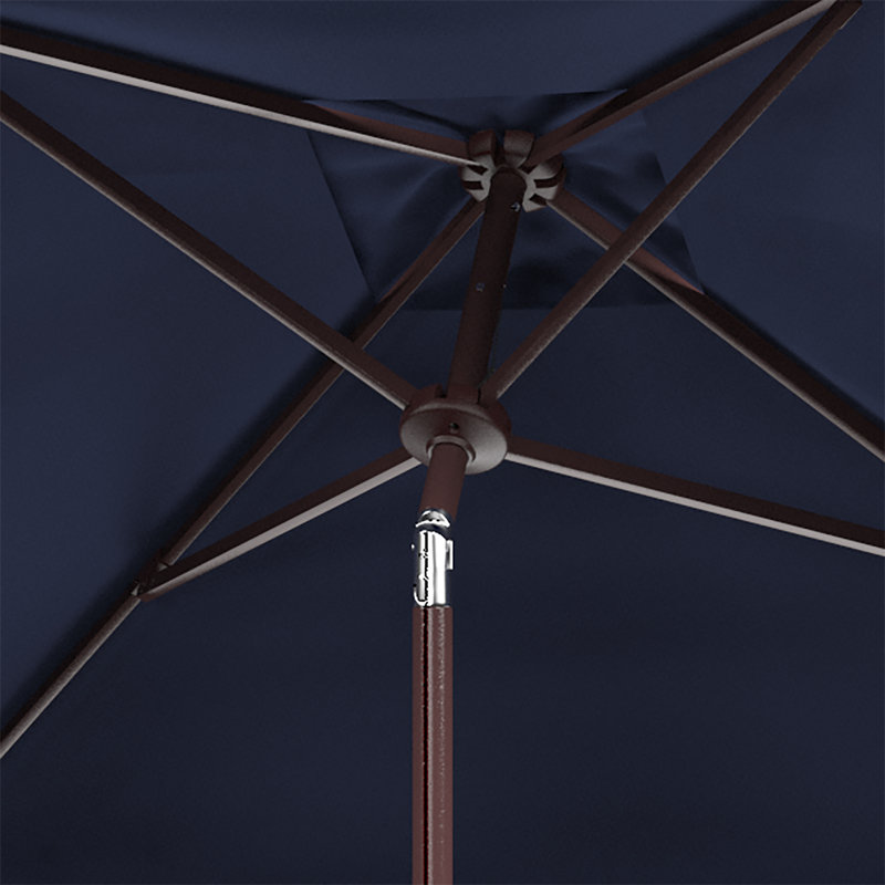 Parasol de marché carré 7,5 pi Towerside, Bleu marine