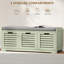 Polyester Upholstered Storage Bench-2117603266
