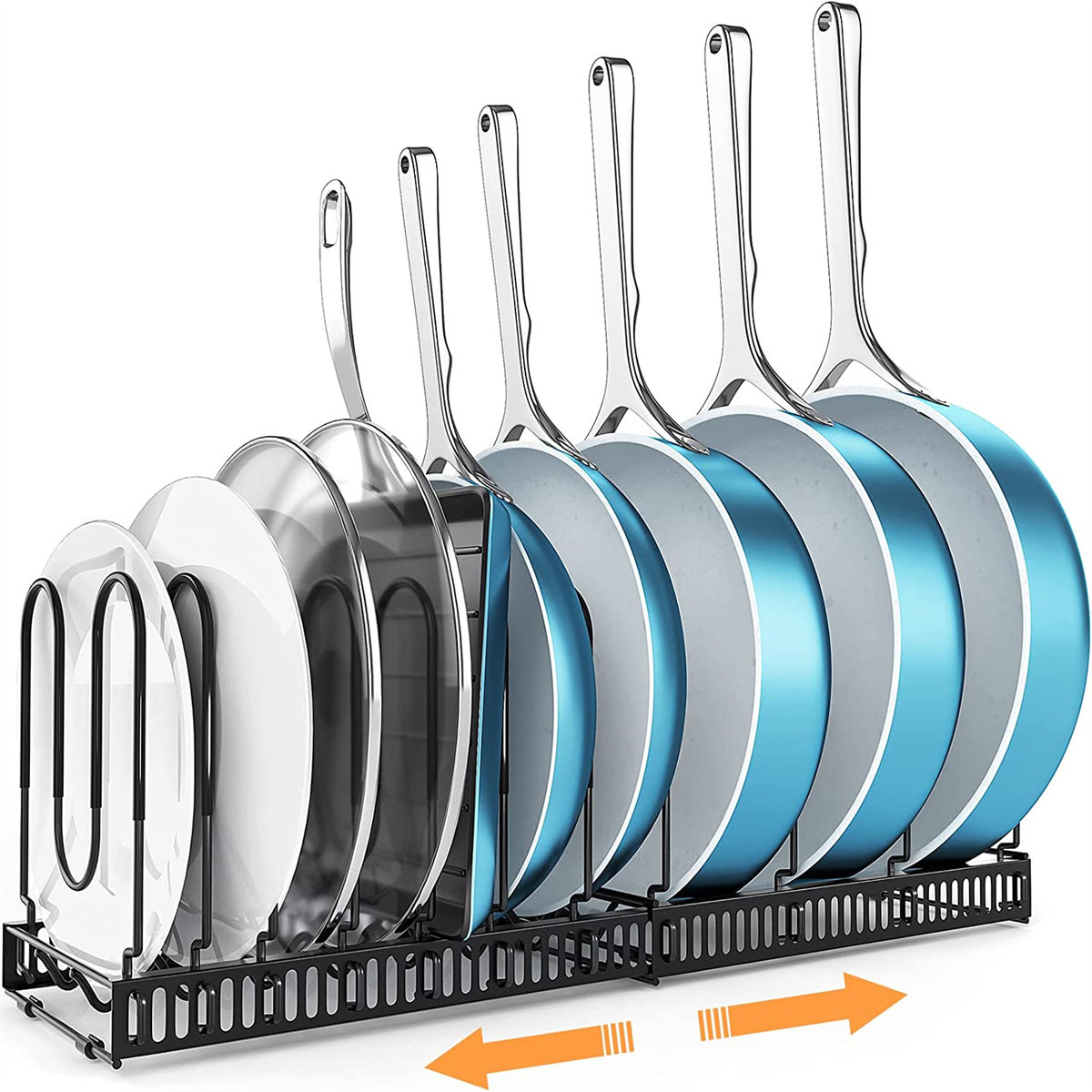 Prep & Savour Expandable Countertop / Cabinet Pot Rack | Wayfair