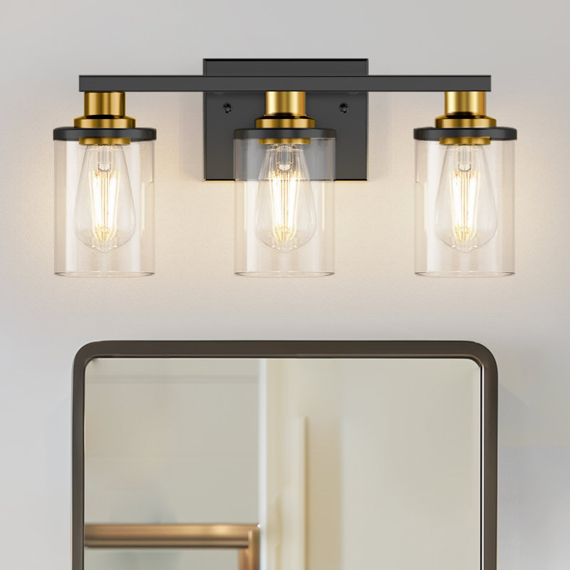 Éclairage pour meuble-lavabo à intensité variable à 3 lumières Banstead