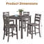 Ensemble de salle à manger 5 pièces Modern-1978308304