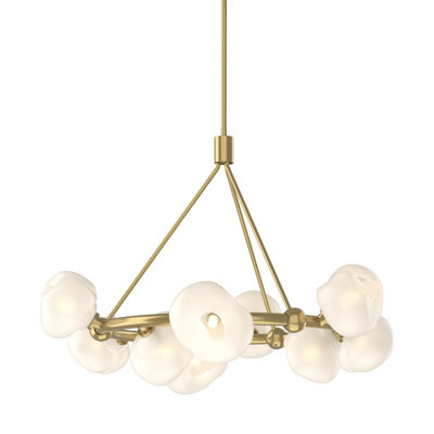 Ume 9 - Light Wagon Wheel Pendant