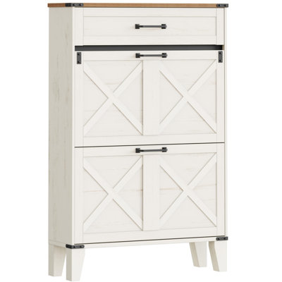 15 Pair Shoe Storage Cabinet