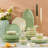 Tamu 18 Piece Dinnerware Set - Service for 4