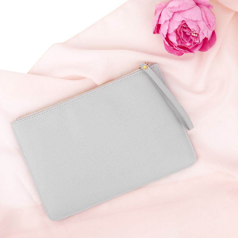 Organisateur de maquillage Vegan, Gris