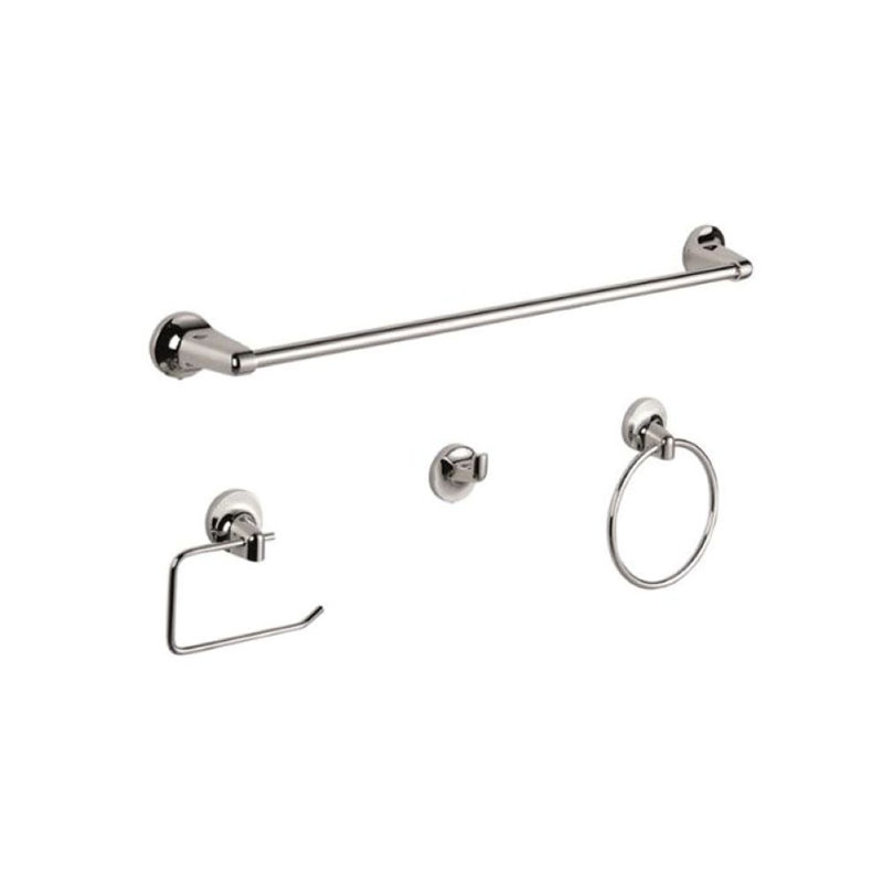 Ensemble de salle de bain Maya, Chrome poli