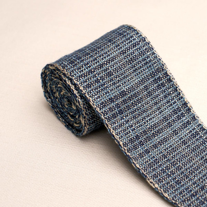Ruban de tweed moyen, Bleu