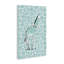 Toile girafe bleue à motifs bleus par Martina Pavlova-1678651654