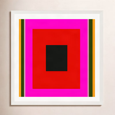 Utica "Burst Modern Color Field" Print