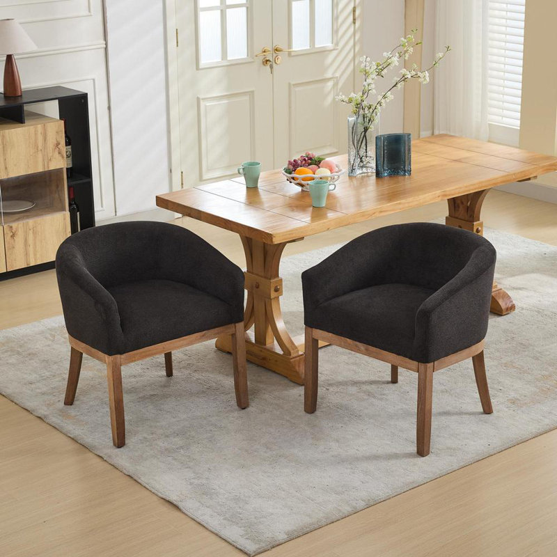 Chaise de salle à manger rembourrée Modern