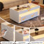 Sled Coffee Table with Storage-1787835809