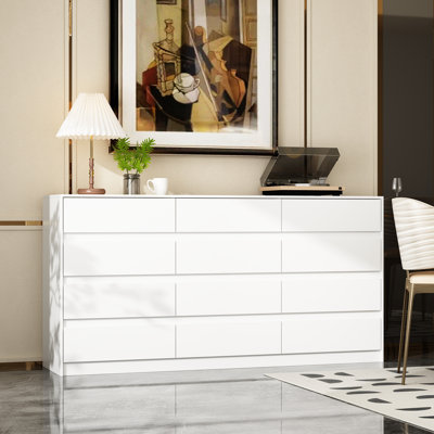 Modern 12 Drawers Dresser by Ebern Designs