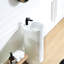 Lavabo de salle de bain à piédestal Modern Luxury