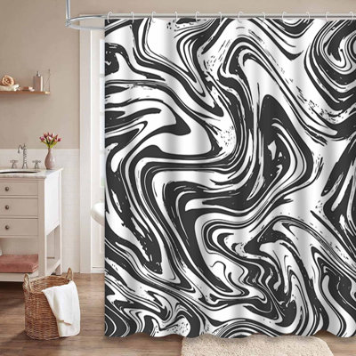 Rideau de douche Marble