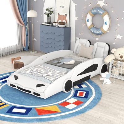 Lit plateforme avec roulettes Race