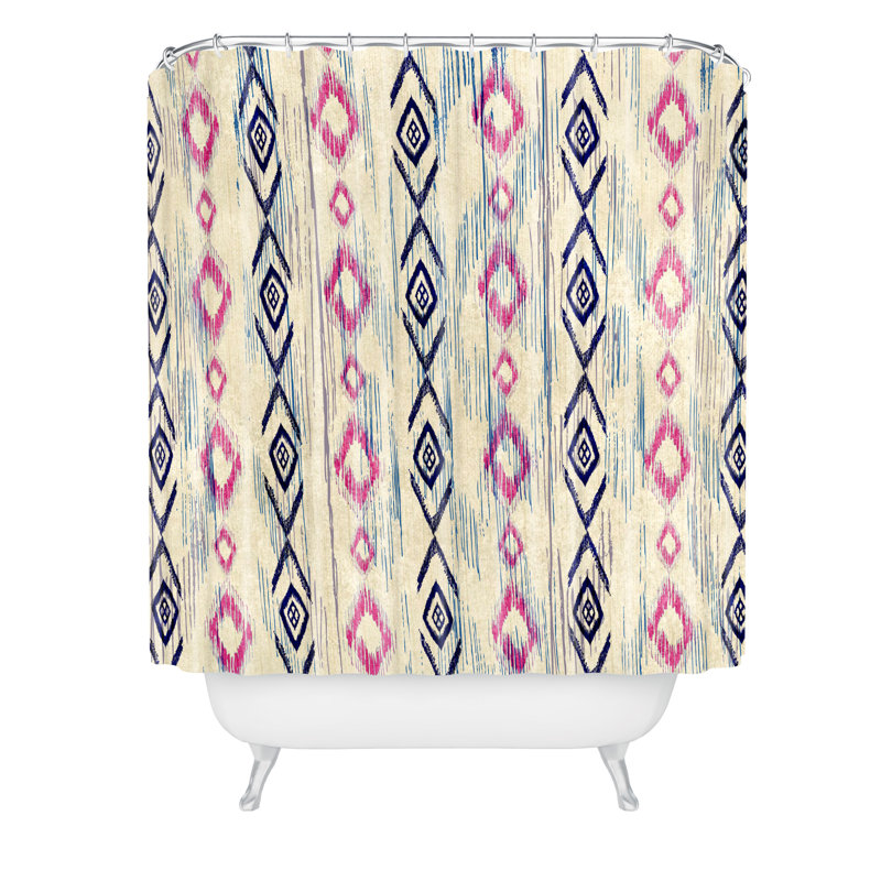 Rideau de douche simple rosebudstudio boho moma