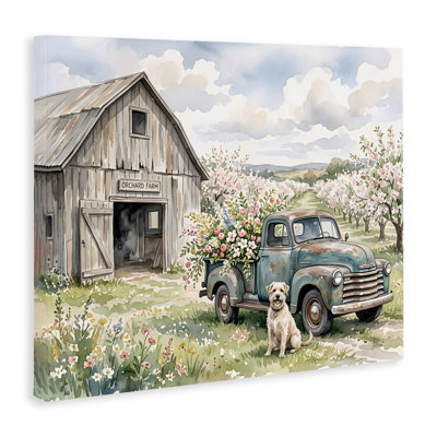 Ressort printanier et toile de camion, design par Tabz Jones